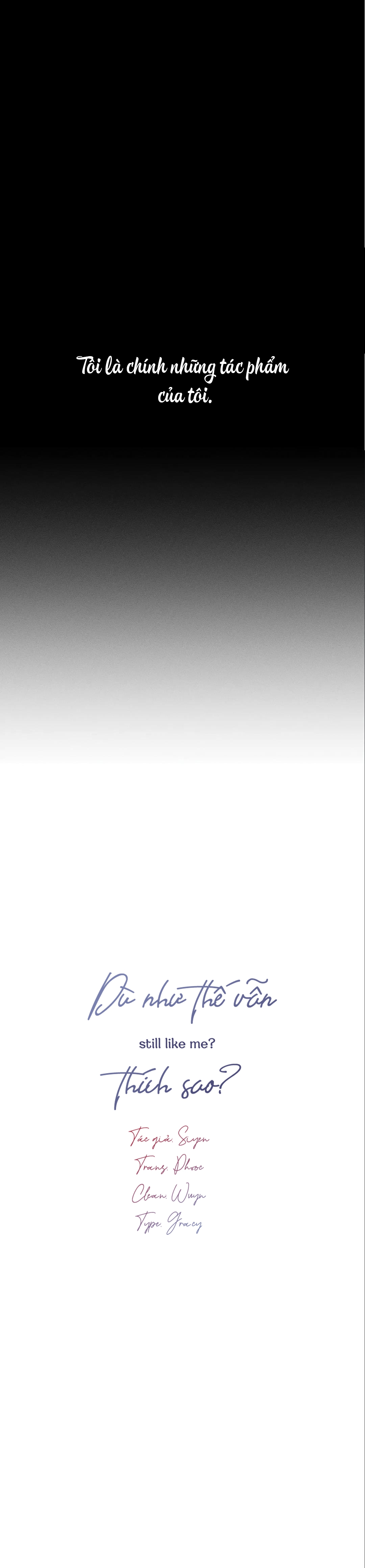 Dù Như Thế Vẫn Thích Sao? Chap 2 - Next Chap 3